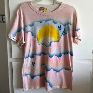 Big Bud Press Rainbow Clouds Airbrush T-shirt